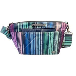 Lug Flare 2 Crossbody‎ Bag in Love Stripe Multi